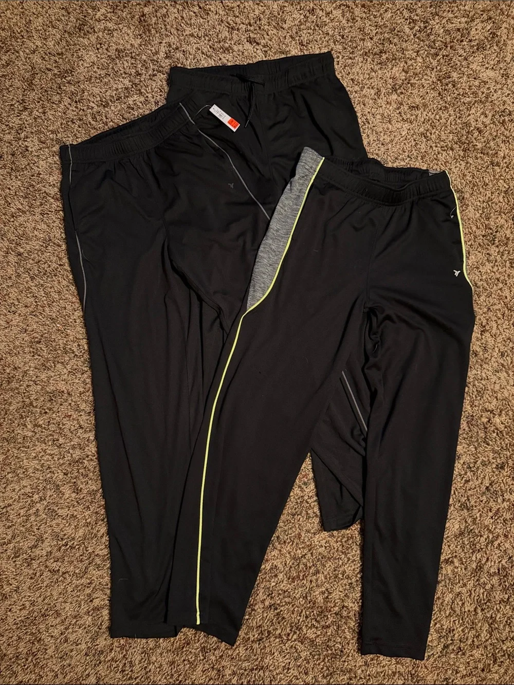Old Navy Black Kids Straight Leg Pants - Set of 3 pants